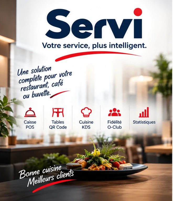 Gérez votre établissement. Servez mieux. Fidélisez davantage.